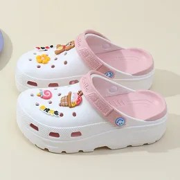 Slippers Fashion Sandals Waterproof Women Shoes Summer Outdoor Slides Soft Sole Garden Indoor Nursing