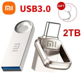 Drives Xiaomi 2TB USB 3.0 PenDrive USB Flash Drive TYPEC Interface Real Capacity 1TB Pen Drive High Speed Flash Disc For Laptop PC