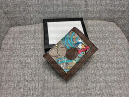 Designer Cartoon Duck Graffiti Unisex Wallets Luxury Brand Letter Print Mens Zipper Lager Clutch Bags Card Holders Women Coin Purses Ladies Storage Wallet 5 Style