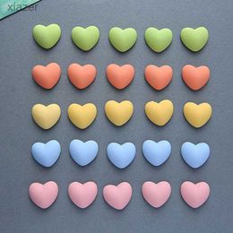 Fridge Magnets 10 pieces/batch Love Heart Fridge magnetic message board magnetic refrigerant stickers for home decoration and kitchen decoration accessories WX