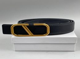Menswear designer belt black red women luxury classic casual V buckle fashion leather belts with white gift3973422