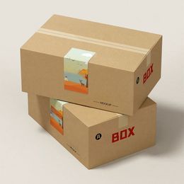 Corrugated box moving packaging box packaging carton folding super hard durable HD printing beautification products manufacturer direct sales can be Customised