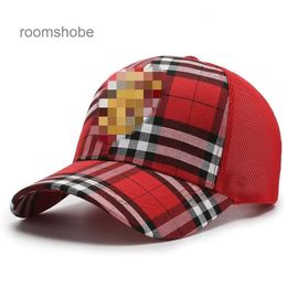 Designer cap cap hat Cap B Hats Baseball cap Mens hat fashionable plaid cap embroidered letter baseball outdoor cap female Burbries cap Bur hat Baseball PFE0