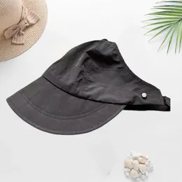 Berets Adjustable Circumference Peaked Hat Stylish Women's Sun Protection With Side For Hiking