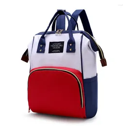 School Bags Weysfor Fashion Mummy Maternity Diaper Bag Large Nursing Travel Backpack Designer Stroller Baby Care Nappy
