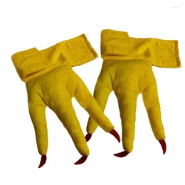 Dog Apparel Bare Feet Shoes Costume Realistic Chicken Legs Socks Funny Animal Paws For Themed Activities Halloween