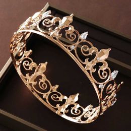 Wedding Hair Jewelry Itacazzo Bridal Headwear Gold-colour Luxurious Style Classical Ladies Beauty Pageant Wedding Crown