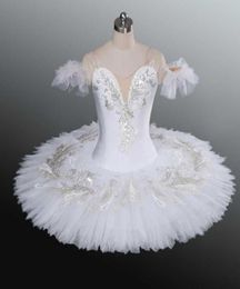 Child Kids Adult Women Stage Wear Tutu Balett Dress White Swan Lake Professional Ballerina Party Dance Costumes Ballet Girl5567124