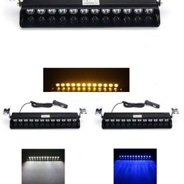 New 12Led Emergency Strobe Police For Truck Red Blue Amber White LED Flasher Beacon Warning Lamp Car Light Assembly