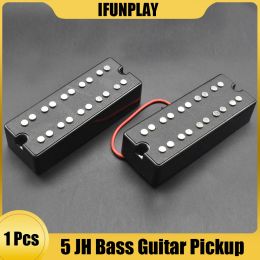 Accessories 5 String Bass Guitar Pickup Humbucker Neck Bridge Electric Bass Guitar Pickup Guitar Accessories