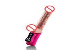 Vibrating Dildo Sex Toys for Women with Heating USB Charging Reailstic Huge Dildo Vibrator Portable Stimulator Clitoris Adult Sex 7818229