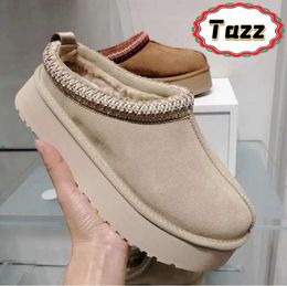 Tazz Tasman slippers platform boot Australia snow boots Designer women ankle booties ultra mini mustard seed fur slides sheepskin ricks ownes mens womens shoes 13es