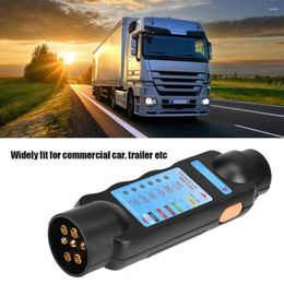 Pin 12V Car Truck Trailer Plug Socket Tester Easy To Carry