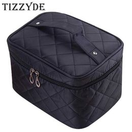 Cosmetic Organiser Cosmetic Box 2023 Womens Quilted Professional Cosmetic Bag Womens Large Capacity Storage Handbag Travel Toilet Cosmetic Bag ML1 Y240503