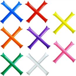 Maker 10/30Pcs Cheering stick noise maker Cheerleaders plastics Clapping Set Used for cheering Basketball Football birthday Party Gift