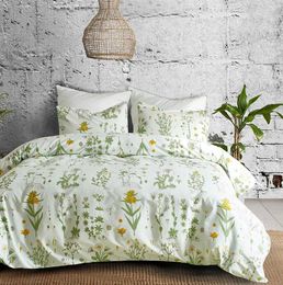 Bedding sets WUJIE Simple Flower Pattern 3D bedding soft down duvet cover set with pillowcase 100% polyester fiber double/large/large down duvet cover J240507