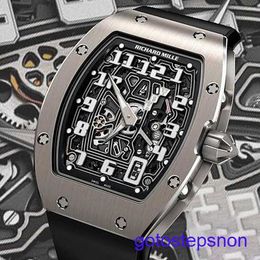 RM Movement Wrist Watch Rm67-01 Automatic Mechanical Watch Rm67-01 Ti Titanium Chronograph