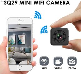 Mini Cameras SQ29 Wifi Mini HD Camera Small Night Vision Camera Sports DV Mini Camera with Waterproof Case Support for Hidden TF Card WX