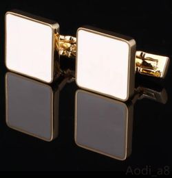 Classic Designer Cufflinks You Worth Having wedding gifts Luxury gold silver cufflinks Men gear charm Gentleman Cuff links fathers dress shirt Jewellery Accessories