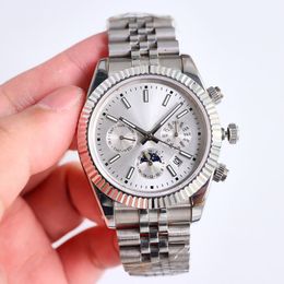 Watch Men Watch Moonwatch Dayjust 41mm Sapphire Watches High Quality Automatic Mechanical Movement Stainless Strap Designer Business Wristwatch Montre De Luxe