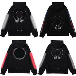 Classici Chrom Hoodies Heart for Men Brand Equipaggio Cucite invernali Felte invernali ch top a maniche lunghe Giacca a maglietta grafica con cappuccio