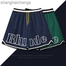 Trend Original Rhuder Designer Short Pants American Style Knee Tight Ball Pants Mens Womens Sports Casual Quarter Pants Running Fitness Breathable Loose Pants