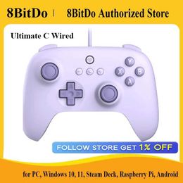 llers Joysticks Original 8BitDo Ultimate C Wired Gaming Controller for PC Windows 10 11 Steam Deck Raspberry Pi Android 2023 Hot J240507