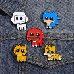 Brooches Lapel Pin Cute Animal Brooch On Clothes Cartoon Puppy Shaped Metal Badge Personalised Accessories For Women