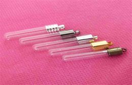 7colors option 100pcslot6X30mm rice vial glass ing bottle rubber meteal cap 2107208629186