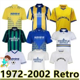 HASSELBAINK LEEDS Retro Soccer Jerseys United 1972 78 89 90 91 92 93 95 96 97 98 99 01 02 Classic Football shirt SMITH KEWELL HOPKIN BATTY MILNER VIDUKA Vintage uniform88