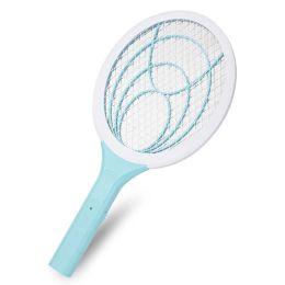 Zappers Mafiti Electric Fly Swatter Fly Killer Bug Zapper Racket for Indoor and Outdoor 2AA Batteries not Included