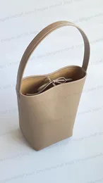 7A Raden Kvinnor Bucket Bag Park Bag tr stor kapacitet läder minimalistisk designer pendling väska