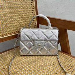 Top Handle Bag 24p Crossbody Bags Luxury Designer Handbags for Women Leather Cross Body Satchel Purses Shoulder Bag With Chain Strap