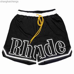 Up Grade Original Rhuder Designer Short Pants American High Street Sports Shorts Mens Outwear Fashion Brand Loose Hip-hop Basketball Pants Mesh Capris Pants