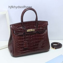 Selling Simple Best Classic Women Ladies Crocodile Berkkins Capacity Large Handbag Shoulder Handbags Leather Bag Bags BPQG