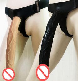 34cm Long Big Dildo Strapon Dildos Panties For Lesbian Sex Toy Games Strap On Dildo Pants Adult Toy Sex Shop8809322