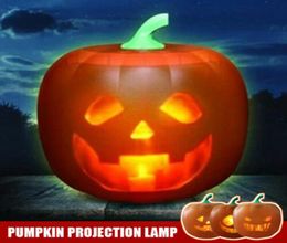 Halloween Flash Talking Animated Pumpkin Toy Projection Lamp for Home Party Lantern Decor Props Drop 2009293169003