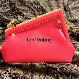 fendibags f bag Designer Luxury lady clutch travel Bags top quality crossbody pink patent leather small purse Fashion tote handbag Womens men city wallet f