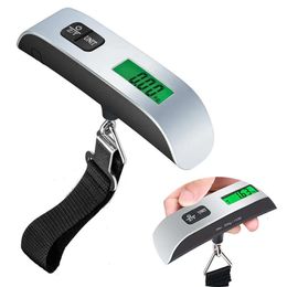 Electronic Suitcase Lage Portable Wholesale Digital Travel Scale Weighs Baggage Bag Hanging Scales Balance Weight LCD 110Lb/50Kg s