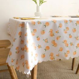Table Cloth B107 Fresh Pastoral Pvc Tablecloth Waterproof And Oil-proof No-wash Ins Internet Celebrity Desk Coffee Mat Rec
