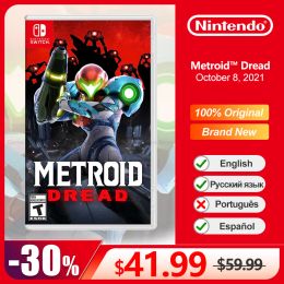 Deals Metroid Dread Nintendo Switch Game Deals 100% Original Physical Game Card Adventure Genre for Nintendo Switch Game Console