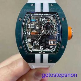 RM Racing Wrist Watch Series Rm029 Carbon Fibre Material Single