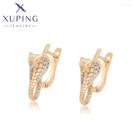 Hoop Earrings Xuping Jewellery Arrival Fashion Animal Unique Snake Shape For Women Girl Friend Gift X000441857