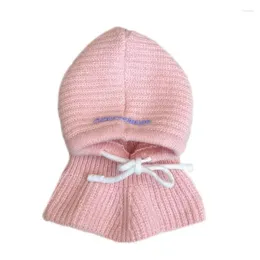 Dog Apparel Knitted Hat Pet Winter Cute Collar Snood Headwear Crocheted Funny Knit Neck Ear Warmer For