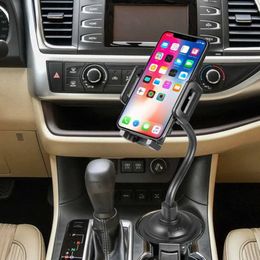 Cell Phone Mounts Holders Universal Car Telephone Stand Cup Holder Stand Drink Bottle Mount Support Smartphone Mobile Phone Accessories This is One Holder