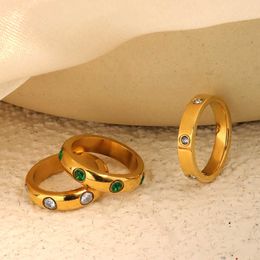 Belonging Couple Ring luxury and highend womens minimalist diamond inlaid stylish fashionable accessory with cart original rings