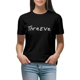 Women's Polos ThreEve T-shirt Shirts Graphic Tees Summer Tops Funny Western Dress For Women