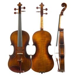 4/4 3/4 1/2 1/4 1/8 Handmade One-piece Back Violin Rosewood S100D 4