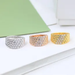 Cluster Rings 2024 S925 Sterling Silver Zircon Bead Ring For Ladies Elegant Fashion Brand Exquisite Jewelry
