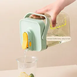 Water Bottles Refrigerator Cold Kettle With Faucet Tank Dispenser Fridge Juice Pitcher Drink Container For Tea Soda Milk